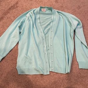 Vintage button up cardigan sweater fits approximately medium